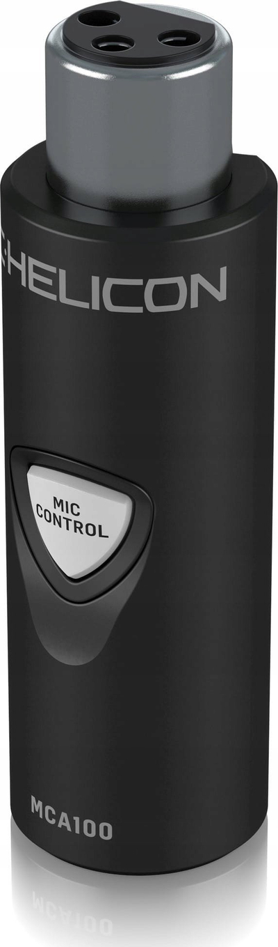Mikrofon dorak TC-Helicon MP60, vokal, me Mic Control, i zi