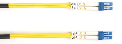 Kabllo fibër optike Black Box EFE080-015M, InfiniBand, 15m, me konektorë LC