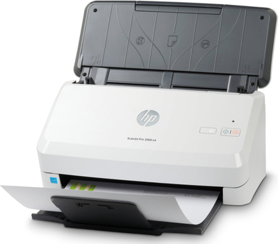 Skaner HP ScanJet Pro 3000 S4, 600 x 600 DPI, A4, i zi bardhë