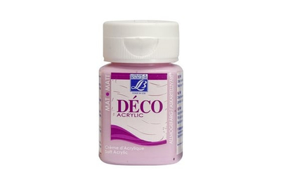 Bojë akrilike Lefranc Bourgeois Deco Soft Acrylic Pink Marriage 316, 50ml, mat, rozë