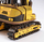 Puzzle 3D druri Robotime ROETG508K Eskavator, model inxhinierik, me bojë të verdhë
