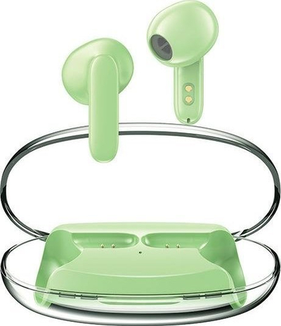Безжични слушалки Awei T85, Bluetooth 5.3, TWS, зелени