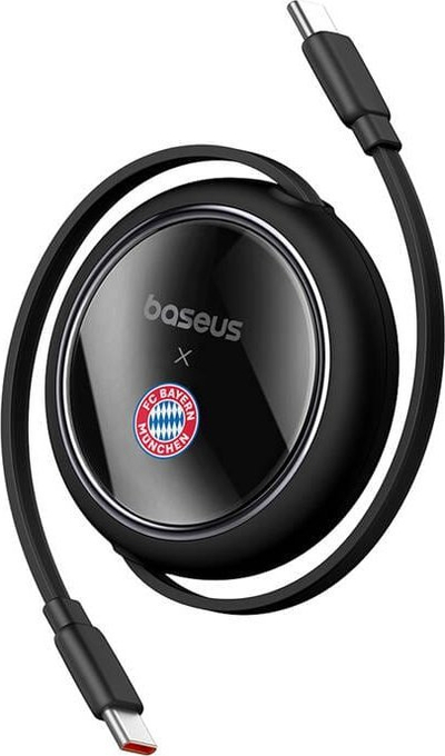 Kabllo karikimi Baseus Bayern Edition, USB C në USB C, 100W, 1 m, e zezë