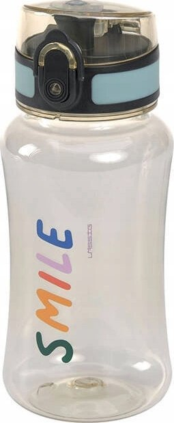 Set dreke për fëmijë Lassig Little Gang Smile, shishe 460 ml, lunchbox me ndarje, i gjelbër