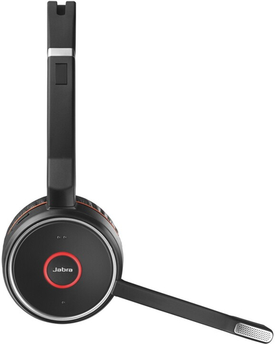 Kufje Jabra Evolve 75, Duo, USB-BT, me mbajtëse, të zeza