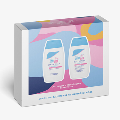 Set për fëmijë Sebamed kSBM110 Pastrues trupi 200 ml + Losion trupi 200 ml