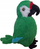 Lodër pelushi Beppe Parrot Ara Green Mascot 13744, 28cm, jeshile