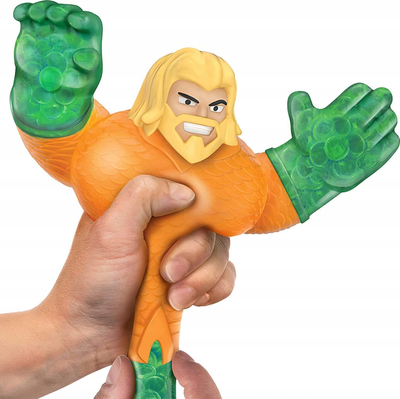 Figurë aksion Heroes of Goo Jit Zu DC Aquaman, 5\", që shtrihet, shumë e butë