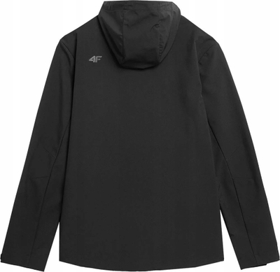 Jakne softshell për burra 4F NeoDry 5000, kundra ujit, e zezë