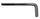 Çelës Pro-Line Allen heks tip L, 9mm