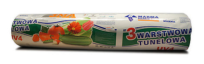 Foli tuneli Marma Film S BV4 12x33, 3300cm x 1200cm, 3 shtresa, e tejdukshme