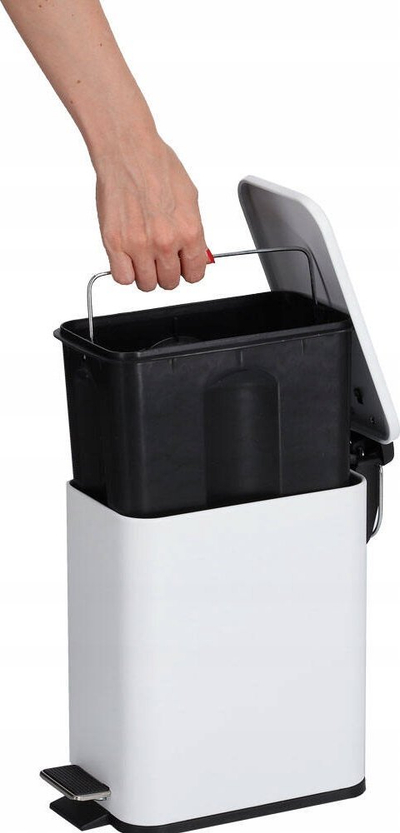 Kosh plehrash për banjo Zeller, me pedale, 5L, metalik