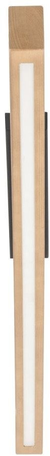 Plafonierë tavani TK Lighting Teo LED, dru pishe, 96 cm, 3000K