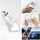 Set aksesorësh 4smarts 3n1 Premium Starter, për iPhone 17 Pro Max, MagSafe, transparent