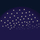 Stickerë fosforeshentë Brainstorm Limited Glow Starry Night, 60 copë, vetëngjitës, shumëngjyrëshe