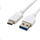 Kabllo USB C-TECH USB 3.0 në Type-C, 2 metra, e bardhë