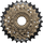 Zinxhir biçiklete Shimano MF-TZ500, 14-28T, çelik