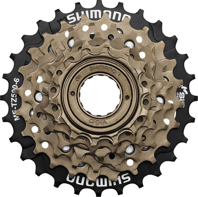 Zinxhir biçiklete Shimano MF-TZ500, 14-28T, çelik