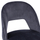 Karrige bar Harper HM8526.01, velvet, kornizë metalike, gri