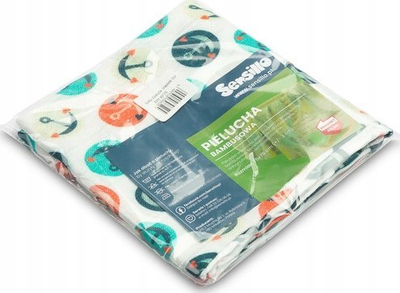 Пелена bambuje Bamboo Diaper Anchors, 75x75 cm, 100% вискоза од бамбус, бела
