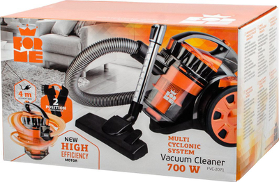 Fshesë me korrent ForMe FVC-2071, 700 W, 2 l, e zezë
