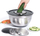 Set kuzhine Excellent Houseware Kitchen, tas inoksi 26 cm 4.5L, 3 rende, ngjyrë argjendtë