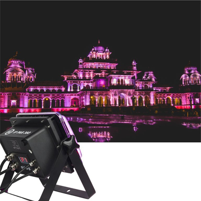Reflektor skenik LIGHT4ME IP PAR 360, LED RGB, stroboskop, IP68, i zi
