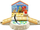 Дрвена играчка воз Fisher Price Томас Wooden Railway Duck Pond Crossing, дрвен сет, за деца