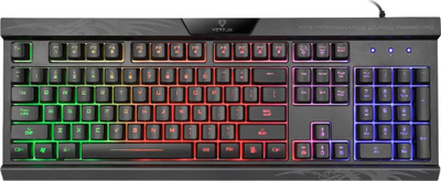 Tastierë gaming Vertux Amber MECH, mekanike tactile, RGB, e zezë