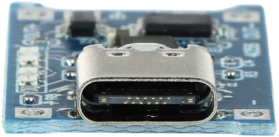 Модул за полнење Li Ion CHAR 4056 18650, USB C, LED индикатор, сина