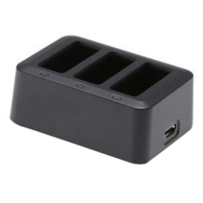 Hub karikimi Ryze G1CH Part 9, për 3 bateri Tello Flight, USB, i zi