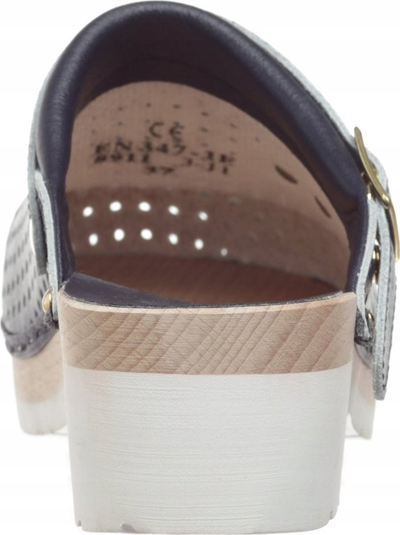 Sabot Dr. Scholl Supercomfort, profesional, nr 38, blu marin