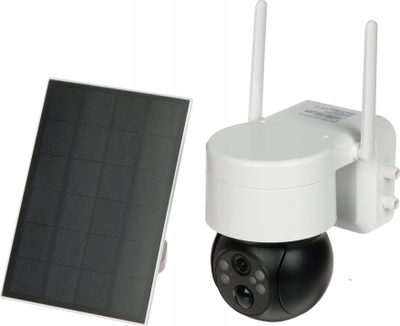Kamerë diellore IP ICSEE W41SD, 4 Mpx, Wi‑Fi, e bardhë