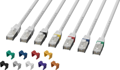 Kabllo rrjeti Lanview LV SFTP6A15W, Cat6A, 15m, e bardhë