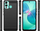 Kllëf telefoni Hurtel Carbon Case për Infinix Hot 12 Play NFC, silikoni i butë e i lëvizshëm, efekt karboni, i zi