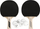 Set raketa pingpongu Butterfly Boll, 2 raketa, 6 topa