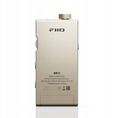 Radio portative FiiO RR11, FM stereo 64-108MHz, BASS dhe 3D, ari