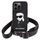 Mbrojtës telefoni Karl Lagerfeld Ikonik KLHCP15XSCBSKNK, iPhone 15 Pro Max, silikon, i zi