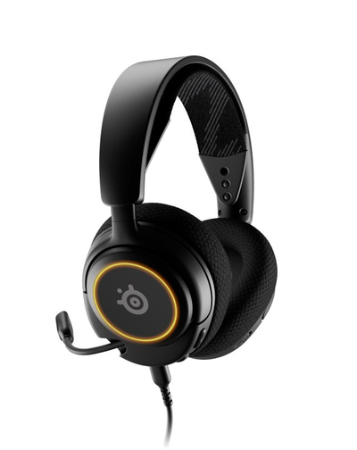 Kufje gaming SteelSeries Arctis Nova 3, 7.1 Surround, RGB, të zeza