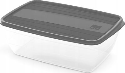 Set enësh kuzhine Curver Food Breakfast, 4L, plastikë, gri transparente