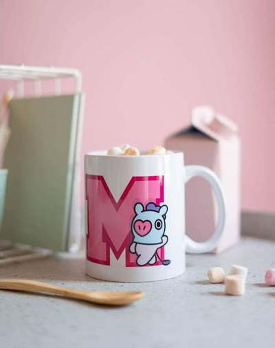Filxhan qeramike Line Friends BT21, 300ml, shumëngjyrësh