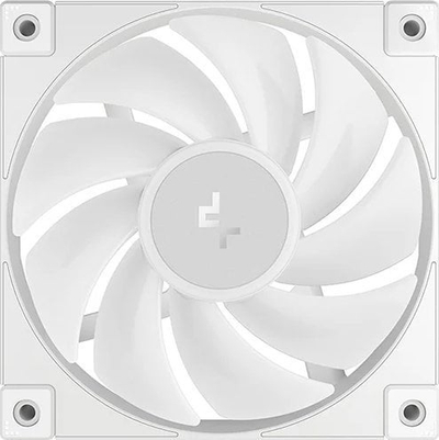Ventilatorë PC DeepCool FD12, 120mm, ARGB PWM, set me 3 copë, të bardhë