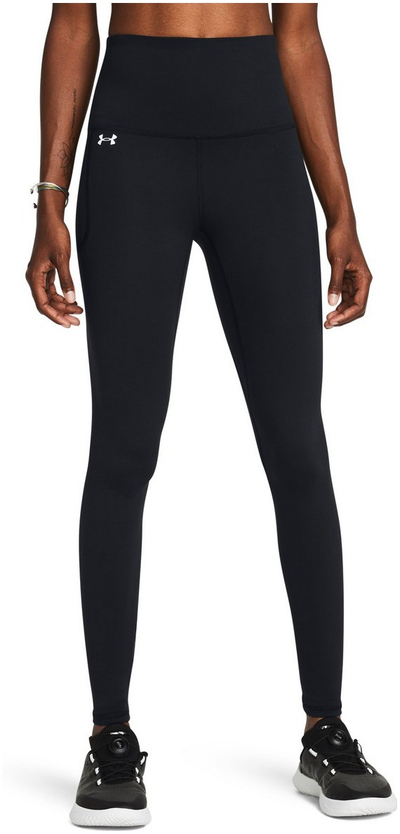 Хеланки за жени Under Armour Motion UHR, висок струк, страничен џеб, црни