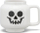 Filxhan keramik LEGO Large Skeleton, 350ml, i bardhë