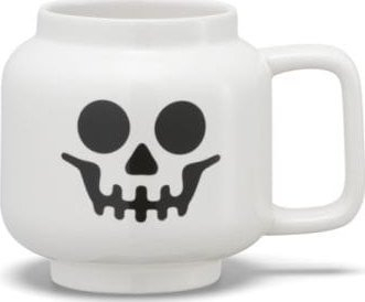 Filxhan keramik LEGO Large Skeleton, 350ml, i bardhë