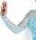 Kostum fustan për goca Disney Frozen Elsa Classic, me pelerinë, blu