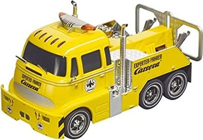 Kamionçinë lodër Carrera DIG 132 Tow Truck Wrecker ADCC, për pista slot, për sistemin Digital 132, e verdhë