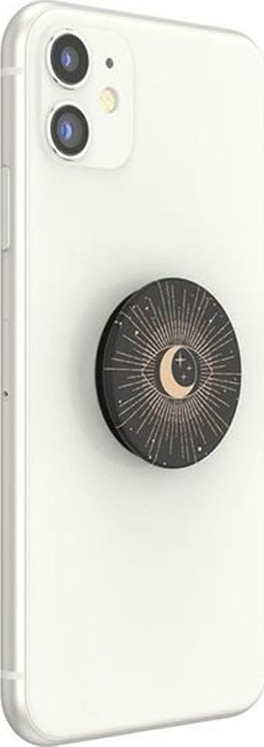 Држач за телефон PopSockets PopGrip Skelly, пластика, црна