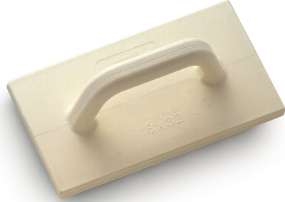 Mistër plastike Plastform Float 318, 18x32 cm, dorezë PUR, portokalli