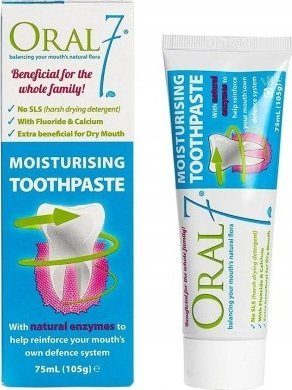 Pasta dhëmbësh Oral7 Dry Mouth, 2.5oz, me fluor, hidratim për gojë të thatë